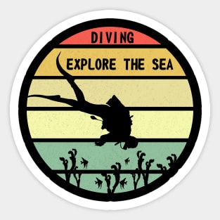 diving Sticker